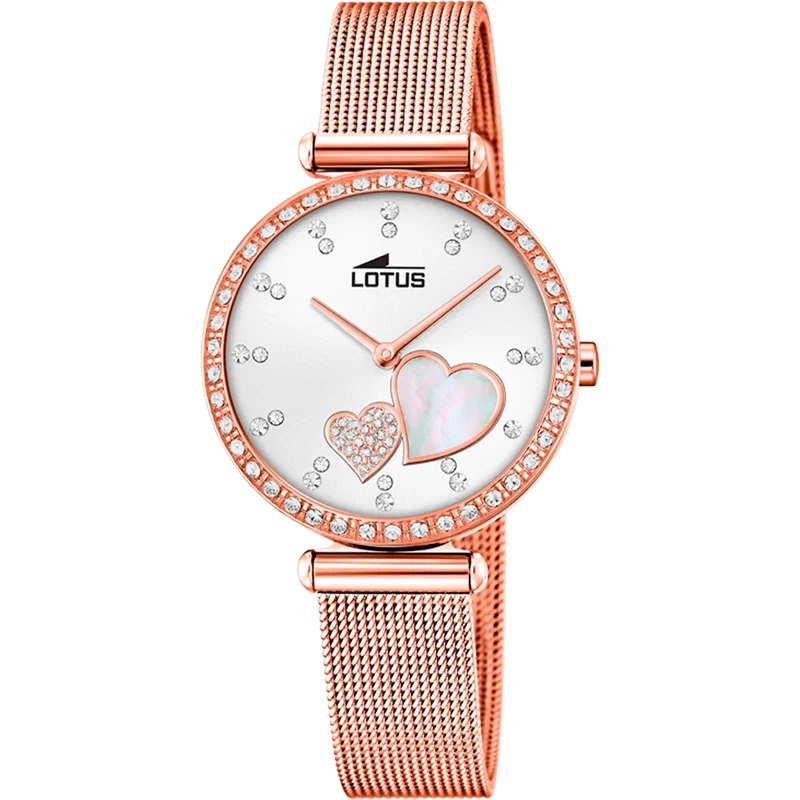 MONTRE LOTUS BLISS 18620/1 BLANC, BRACELET ACIER, FEMME