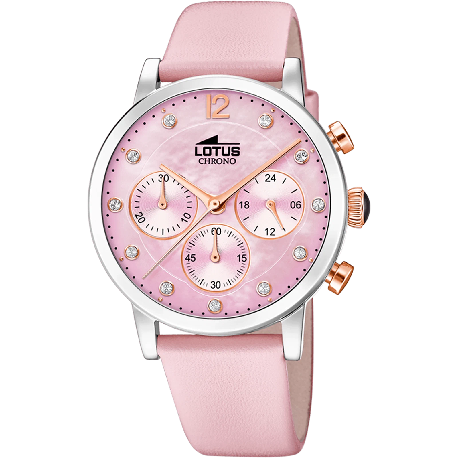 LOTUS TRENDY WATCH 18674/2 ROSE, LEATHER STRAP, WOMEN'S — Product image 1