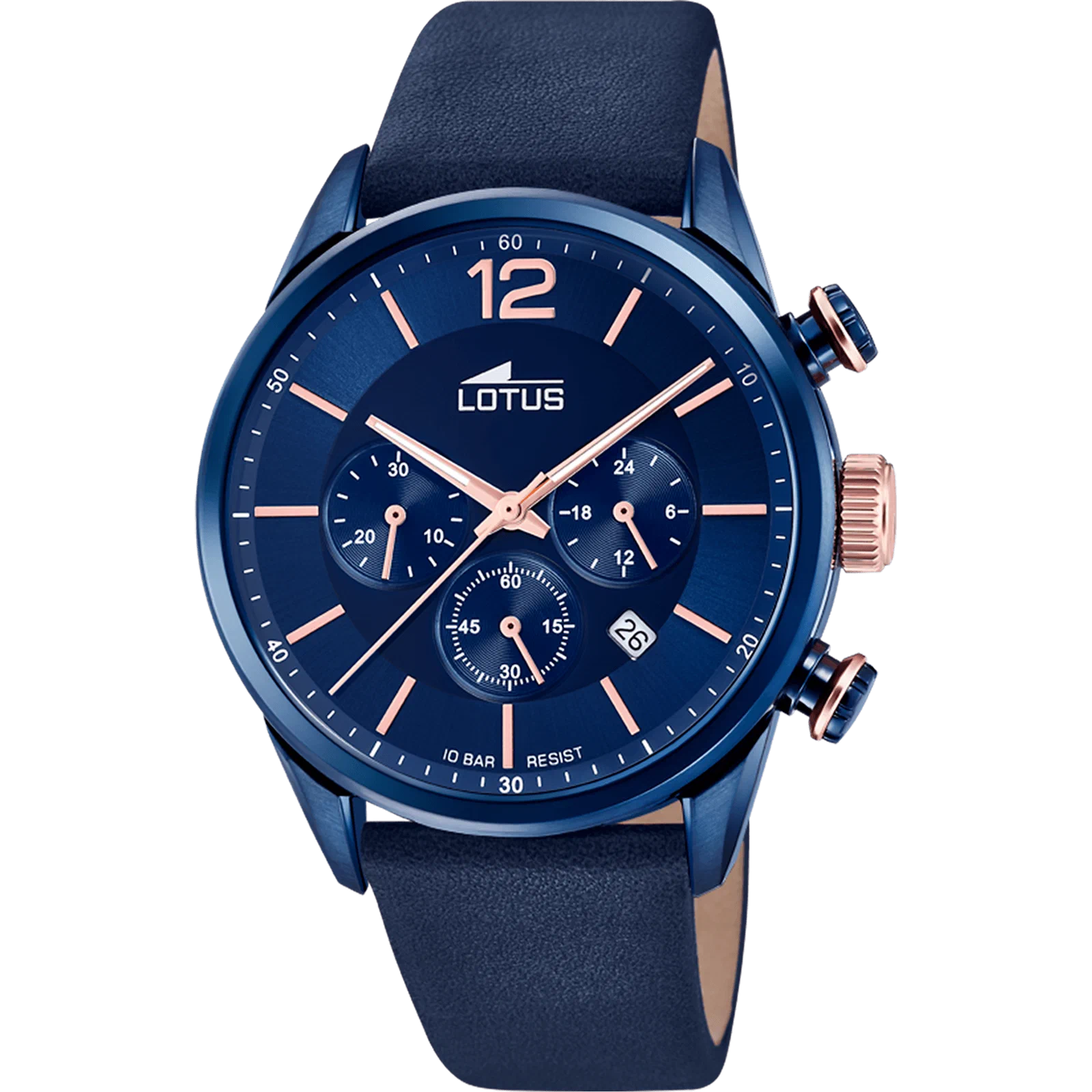 LOTUS CHRONO MEN'S WATCH 18681/2 LEATHER — Product image 1