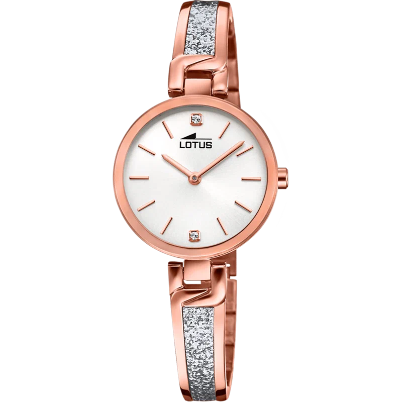 MONTRE LOTUS BLISS 18724/1 ARGENT, BRACELET ACIER, FEMME