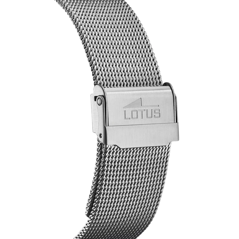 ساعة LOTUS CHRONO 10138/2 خضراء، سوار فولاذي، رجالي — صورة المنتج 2