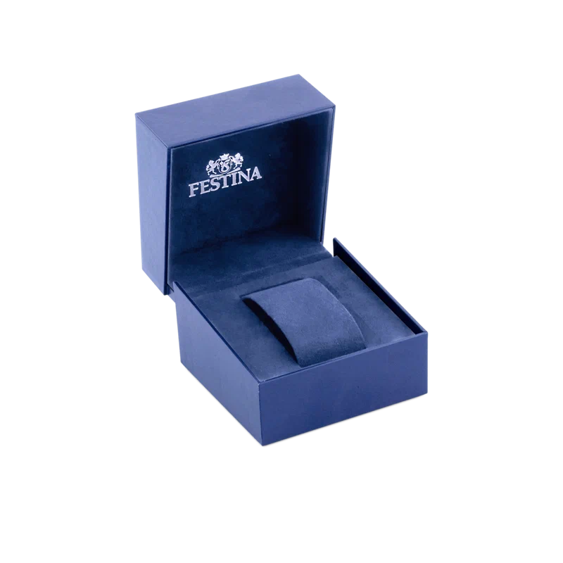 FESTINA AUTOMATIC WATCH F20480/1 BLUE, STEEL BRACELET, MEN — Product image 4