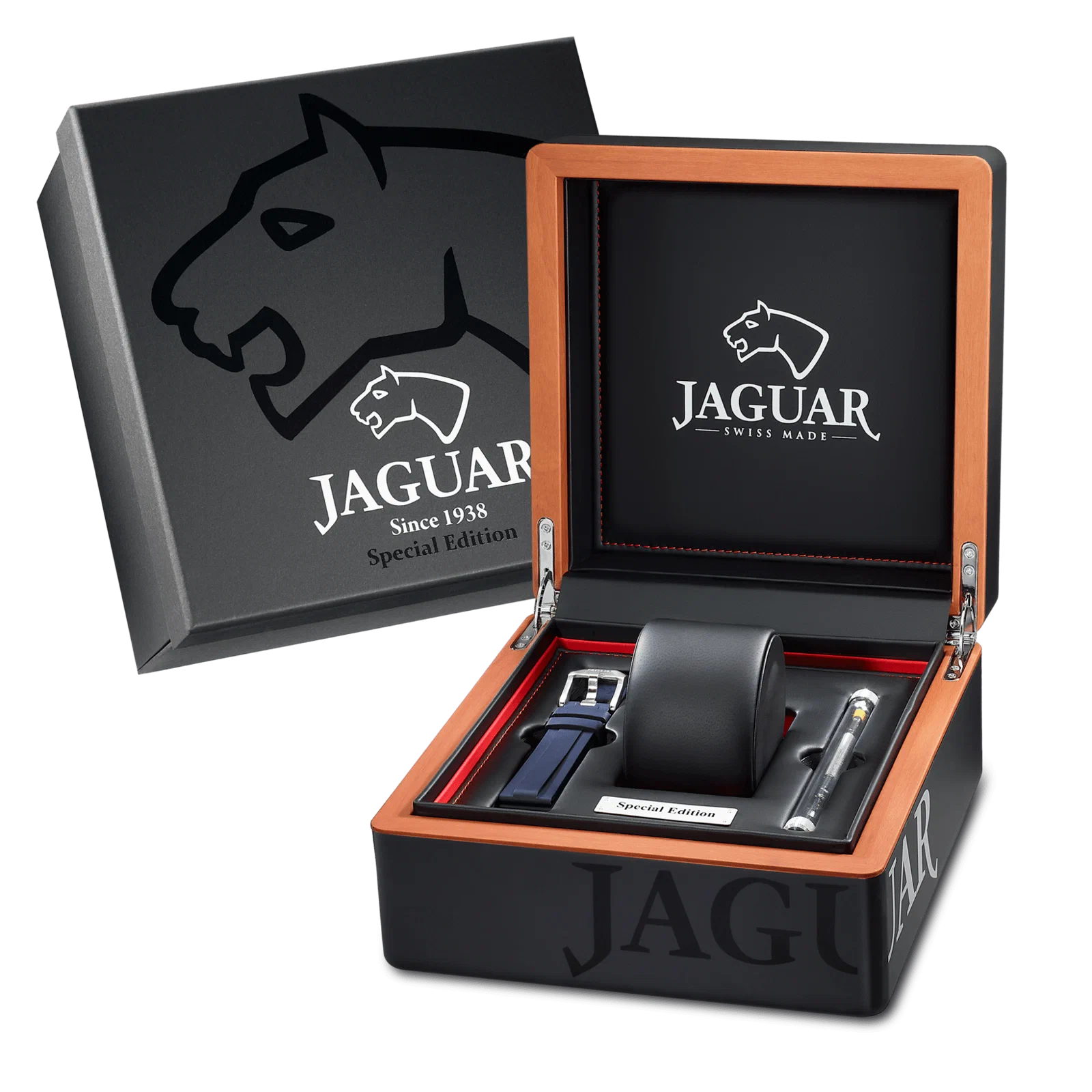ساعة JAGUAR J689/1 إصدار خاص بسوار مطاطي — صورة المنتج 2