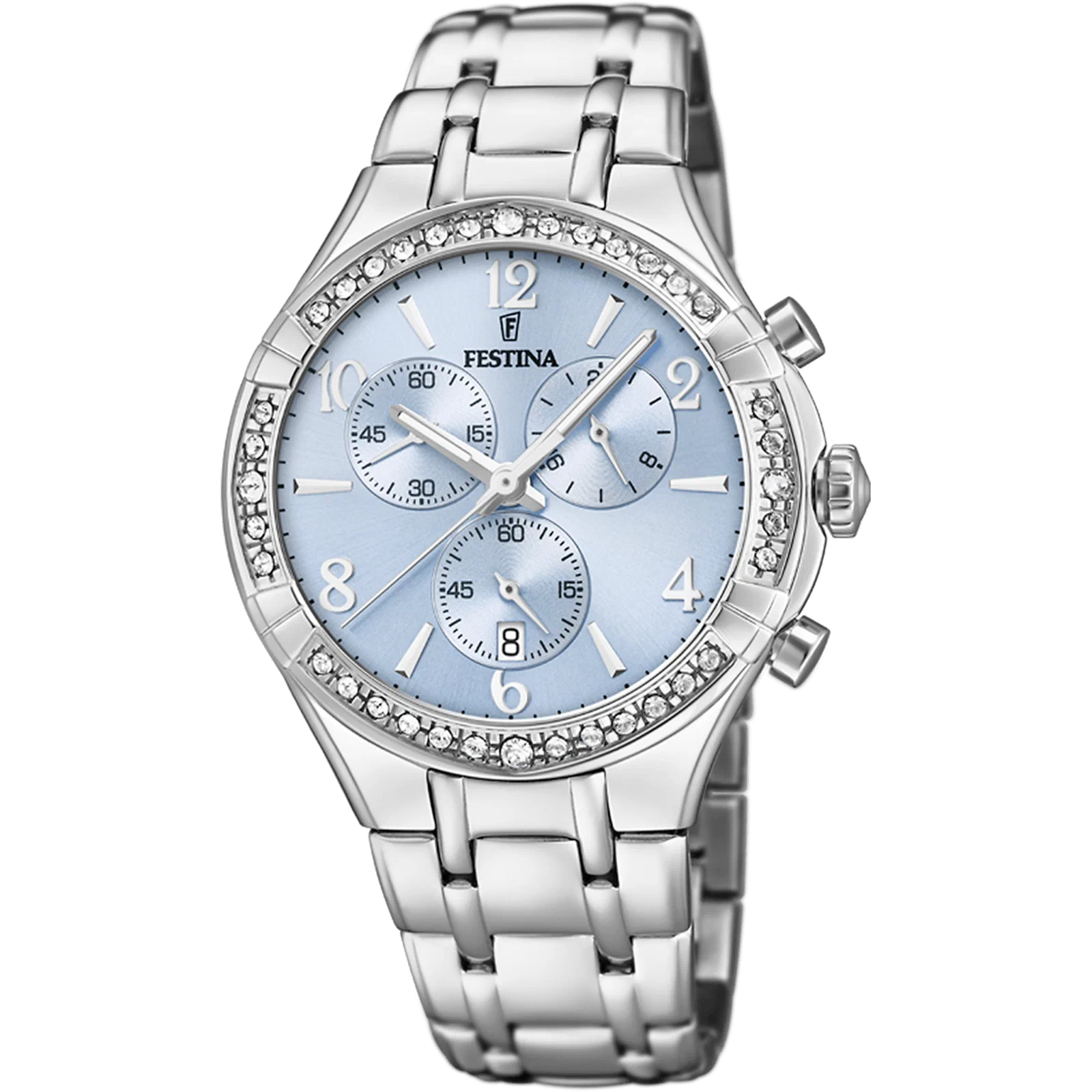 ساعة FESTINA BOYFRIEND COLLECTION F20392/2 زرقاء، سوار من الفولاذ، نسائي — صورة المنتج 1