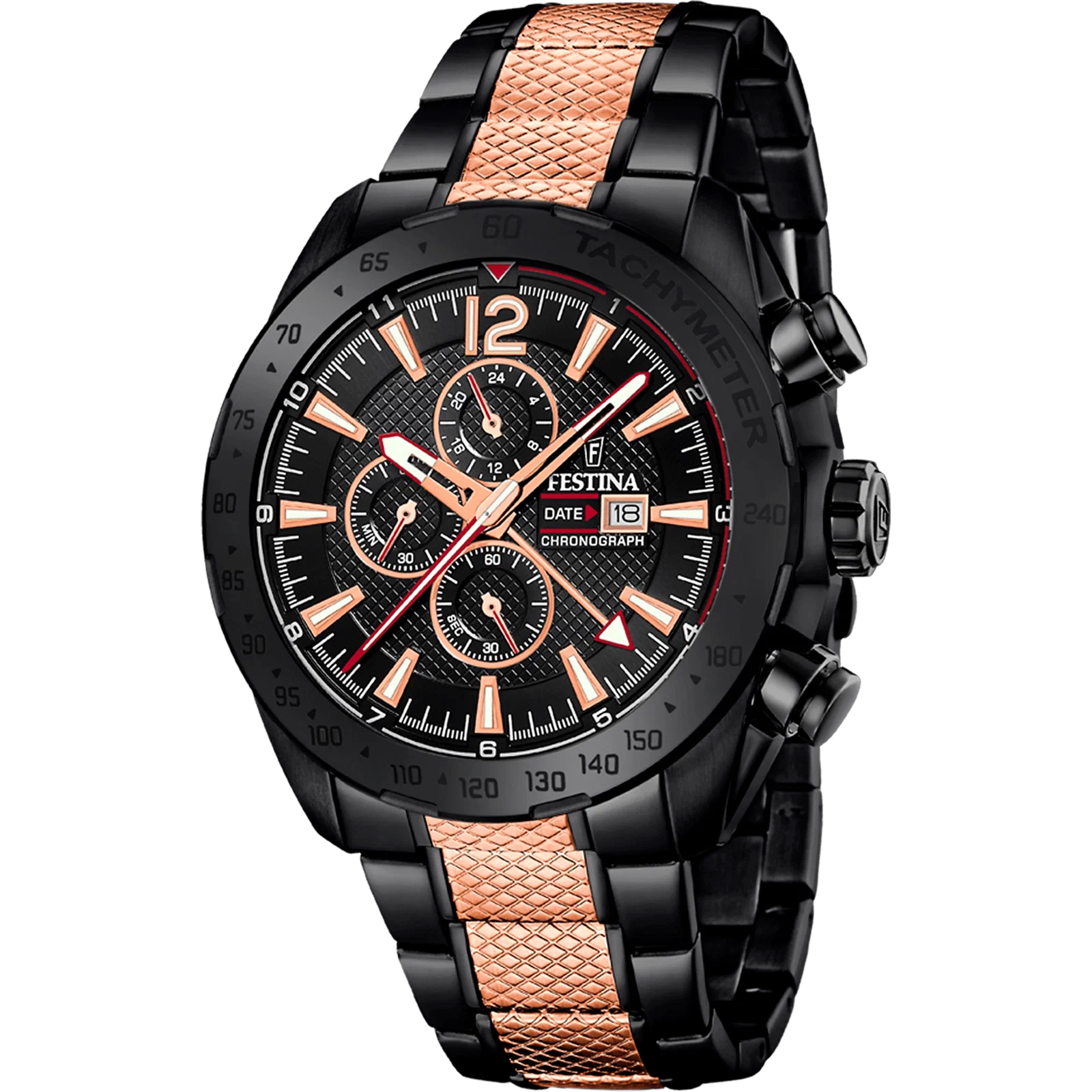 FESTINA PRESTIGE STEEL MEN'S WATCH F20493/2 — Product image 1