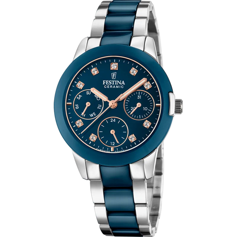 FESTINA MONTRE FEMME F20497/2 CERAMIC ACIER