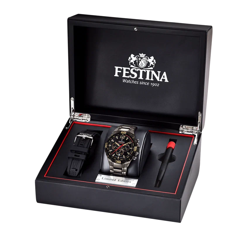 ساعة رجالية FESTINA F20527/1 إصدار خاص فولاذي — صورة المنتج 3