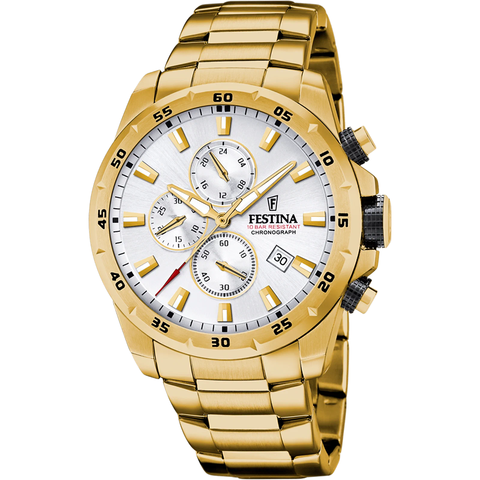 FESTINA MEN'S WATCH F20541/1 CHRONO SPORT STEEL — Product image 1