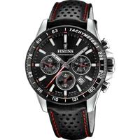 MONTRE FESTINA F20561/4 NOIR, BRACELET CUIR, HOMME