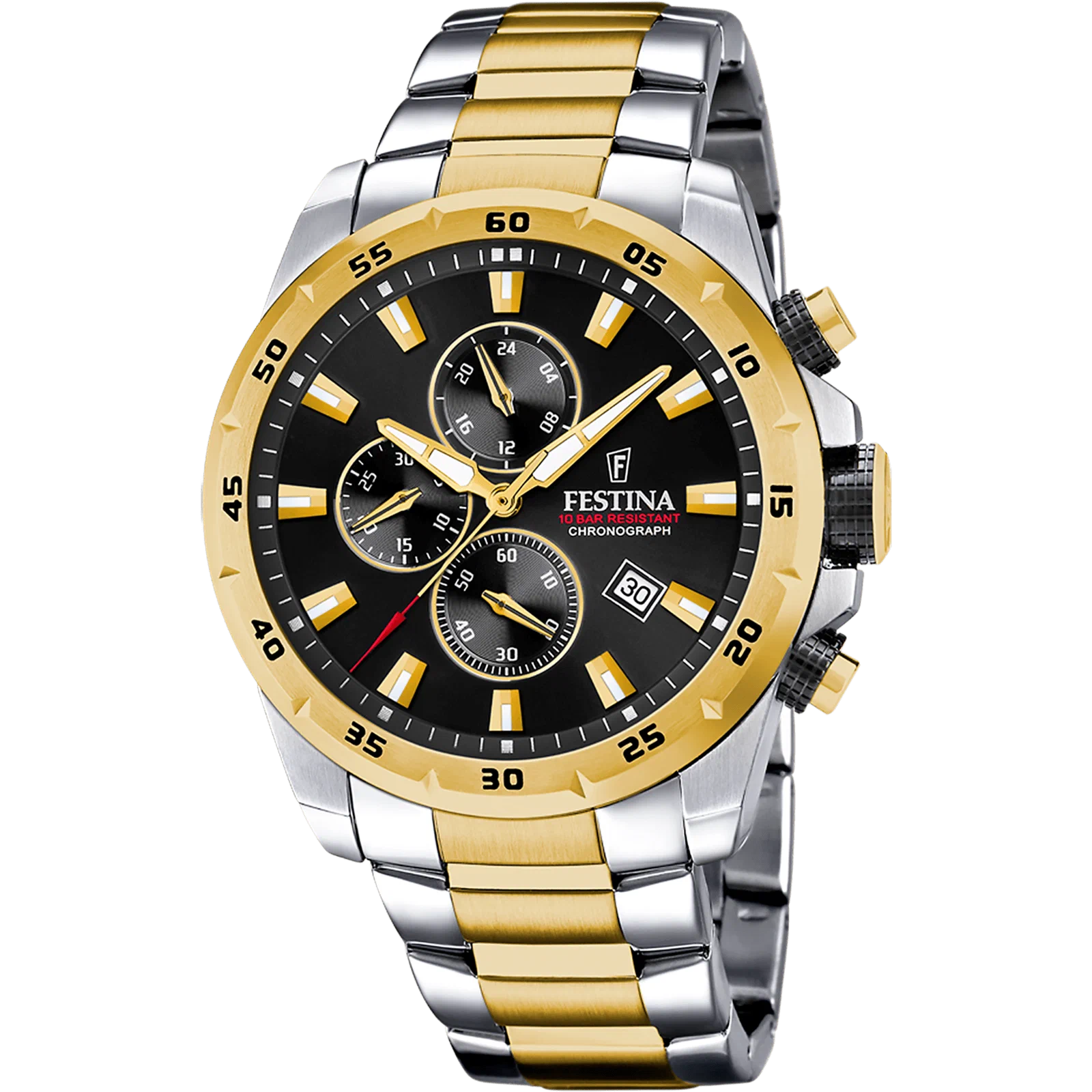 MONTRE FESTINA F20562/4 NOIR, BRACELET EN ACIER, HOMME — Image du produit 1