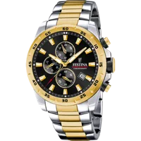 MONTRE FESTINA F20562/4 NOIR, BRACELET EN ACIER, HOMME
