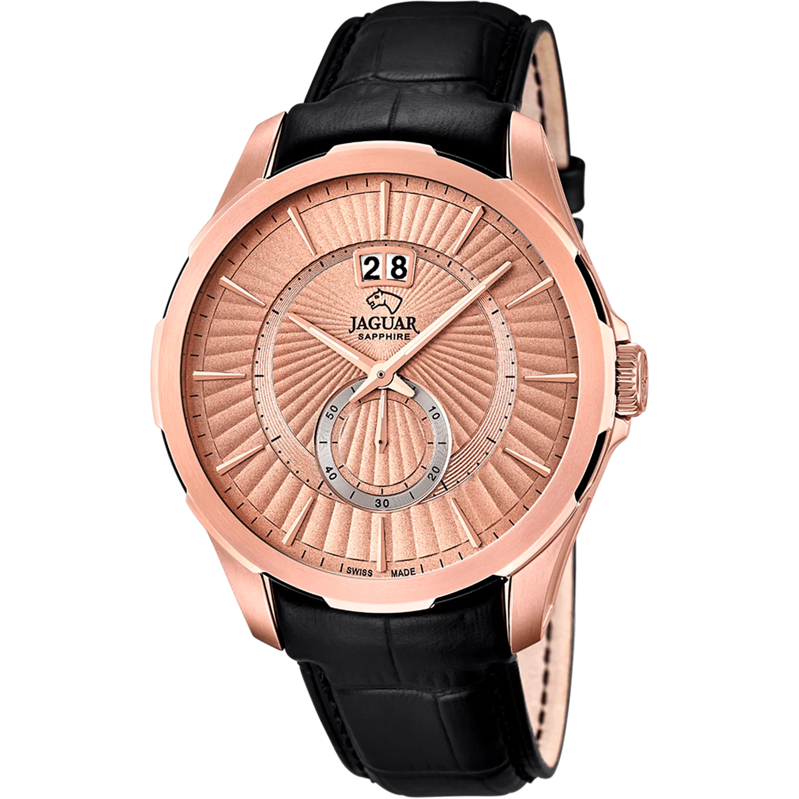 JAGUAR MEN'S WATCH J683/1 ACAMAR LEATHER — Product image 1