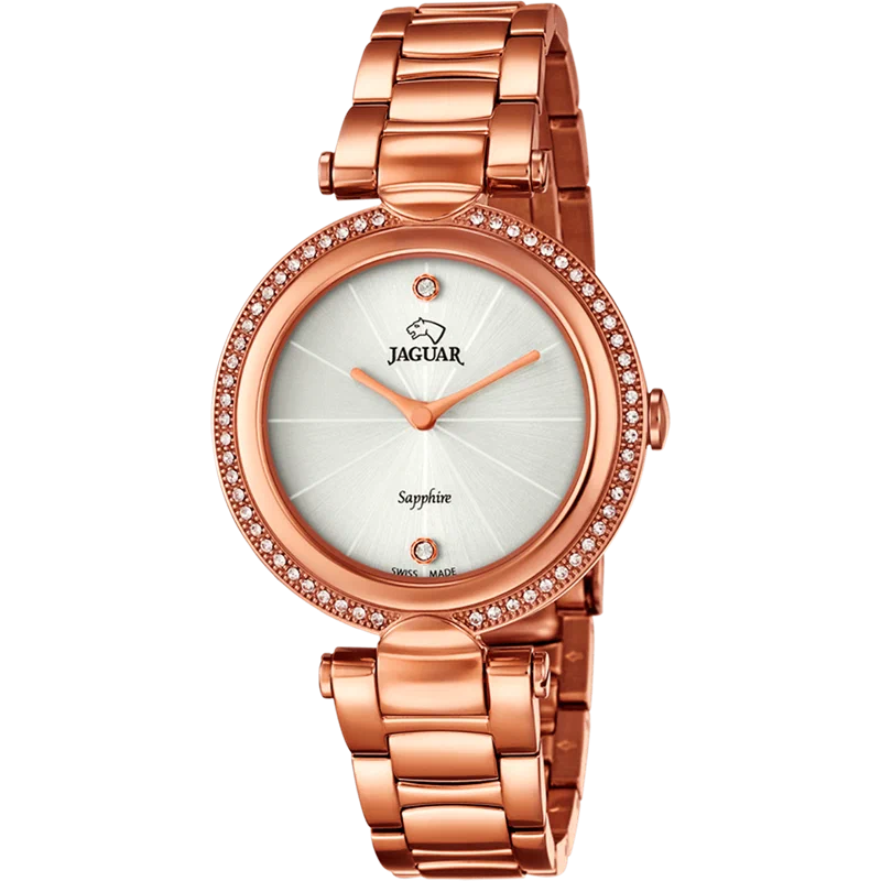 JAGUAR MONTRE FEMME J831/1 COSMOPOLITAN ACIER
