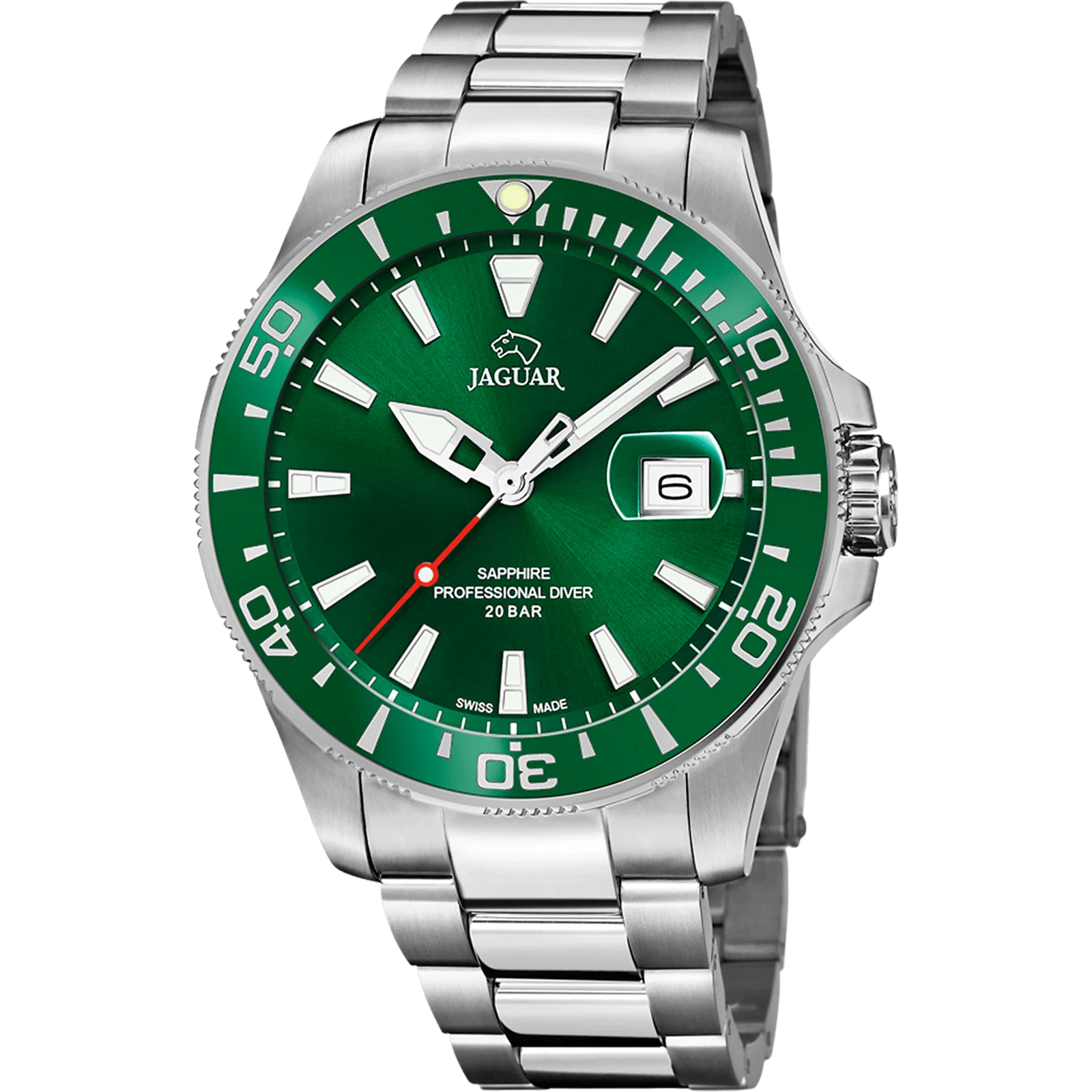 JAGUAR MEN'S WATCH J860/B EXECUTIVE STEEL — Product image 1