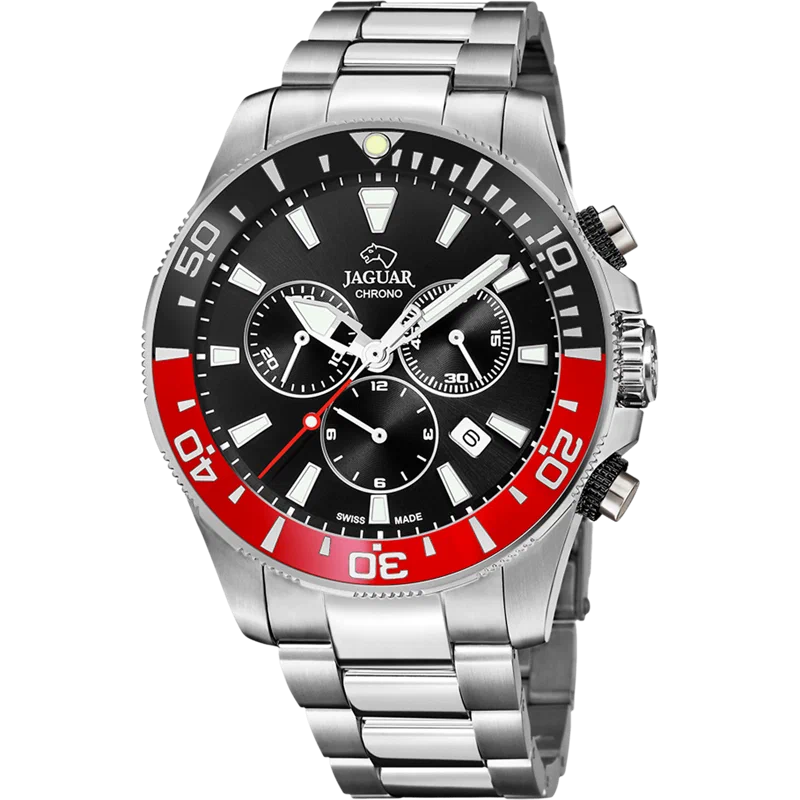 JAGUAR MONTRE HOMME J861/5 EXECUTIVE ACIER