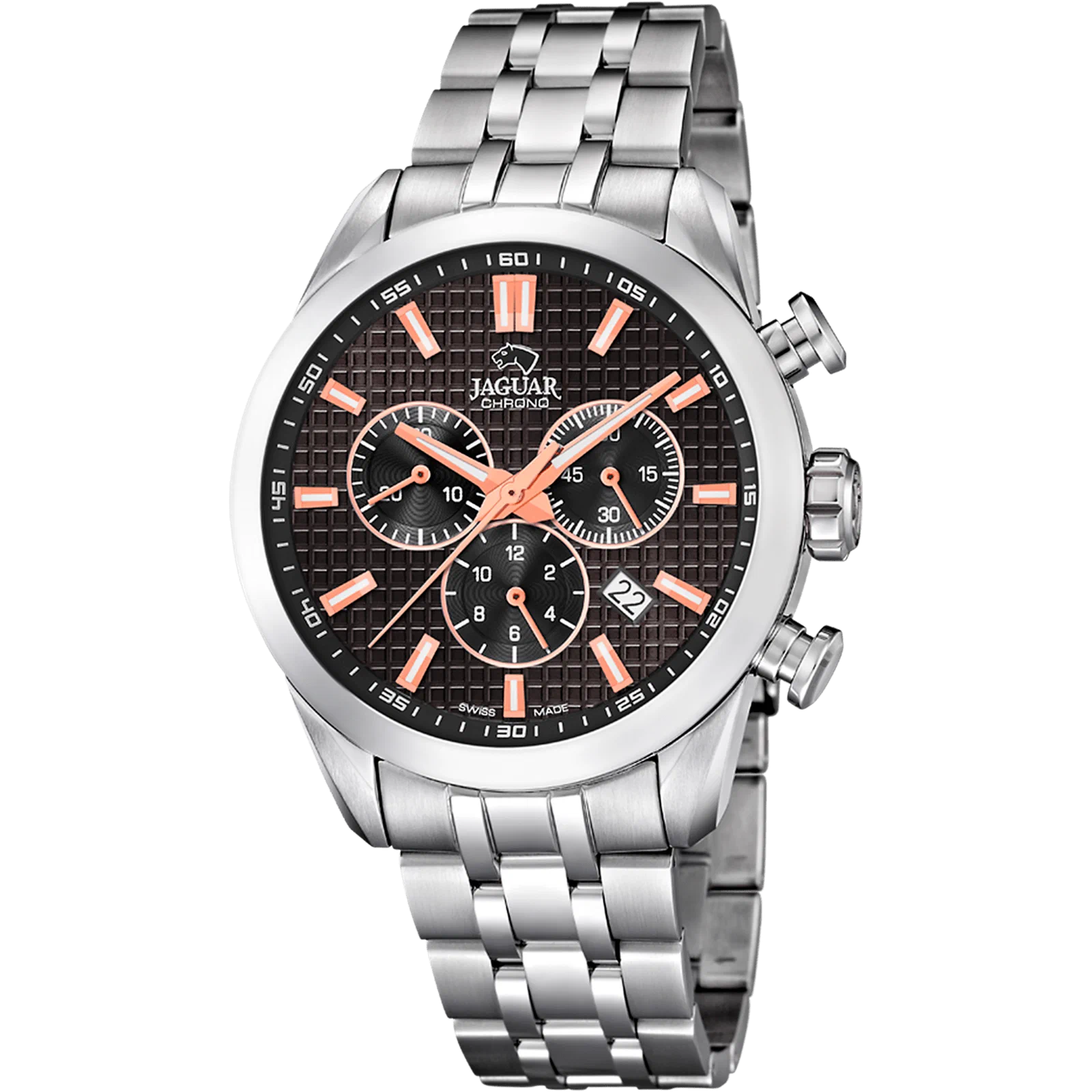 JAGUAR MEN'S WATCH J865/4 ACAMAR STEEL — Product image 1