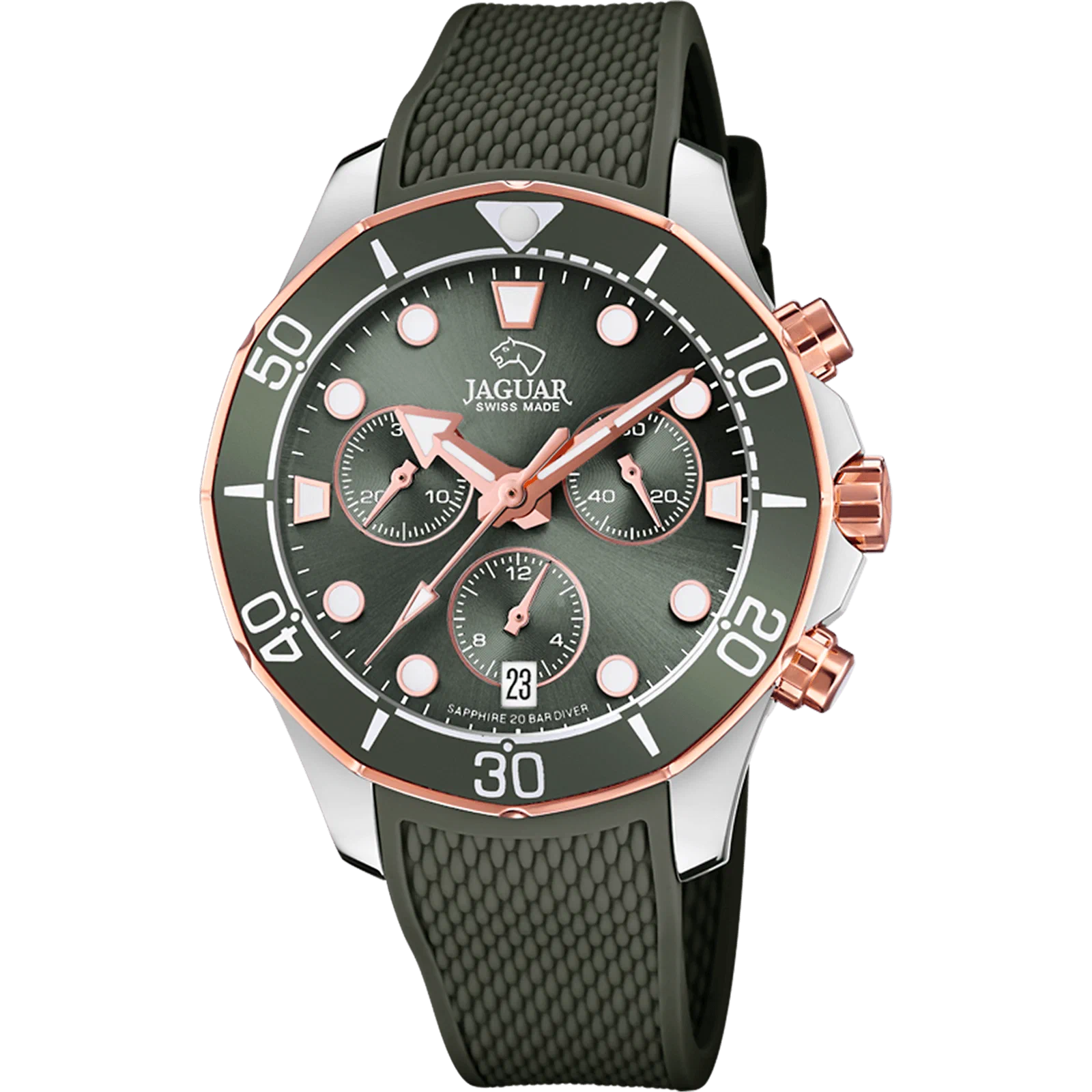 JAGUAR WOMEN'S WATCH J890/3 EXECUTIVE LADIES RUBBER — Product image 1