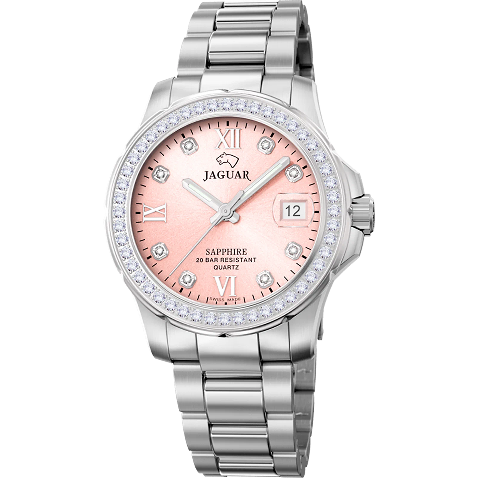 JAGUAR MONTRE FEMME J892/2 COSMOPOLITAN ACIER — Image du produit 1