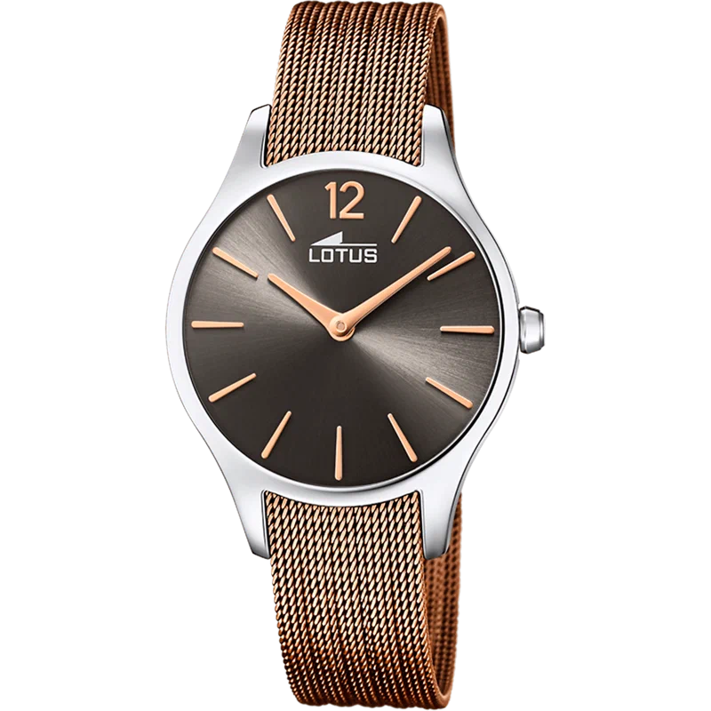 MONTRE LOTUS BLISS 18749/3 NOIR, BRACELET ACIER, FEMME