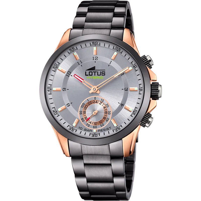 LOTUS CONNECTED 18808/1 SILVER, STEEL BRACELET, MEN'S