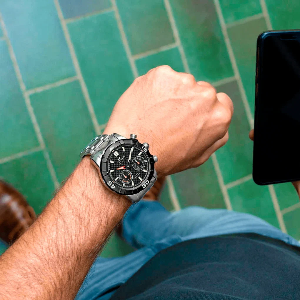 LOTUS CONNECTED 18810/2 BLACK, STEEL BRACELET, MEN'S — Product image 2