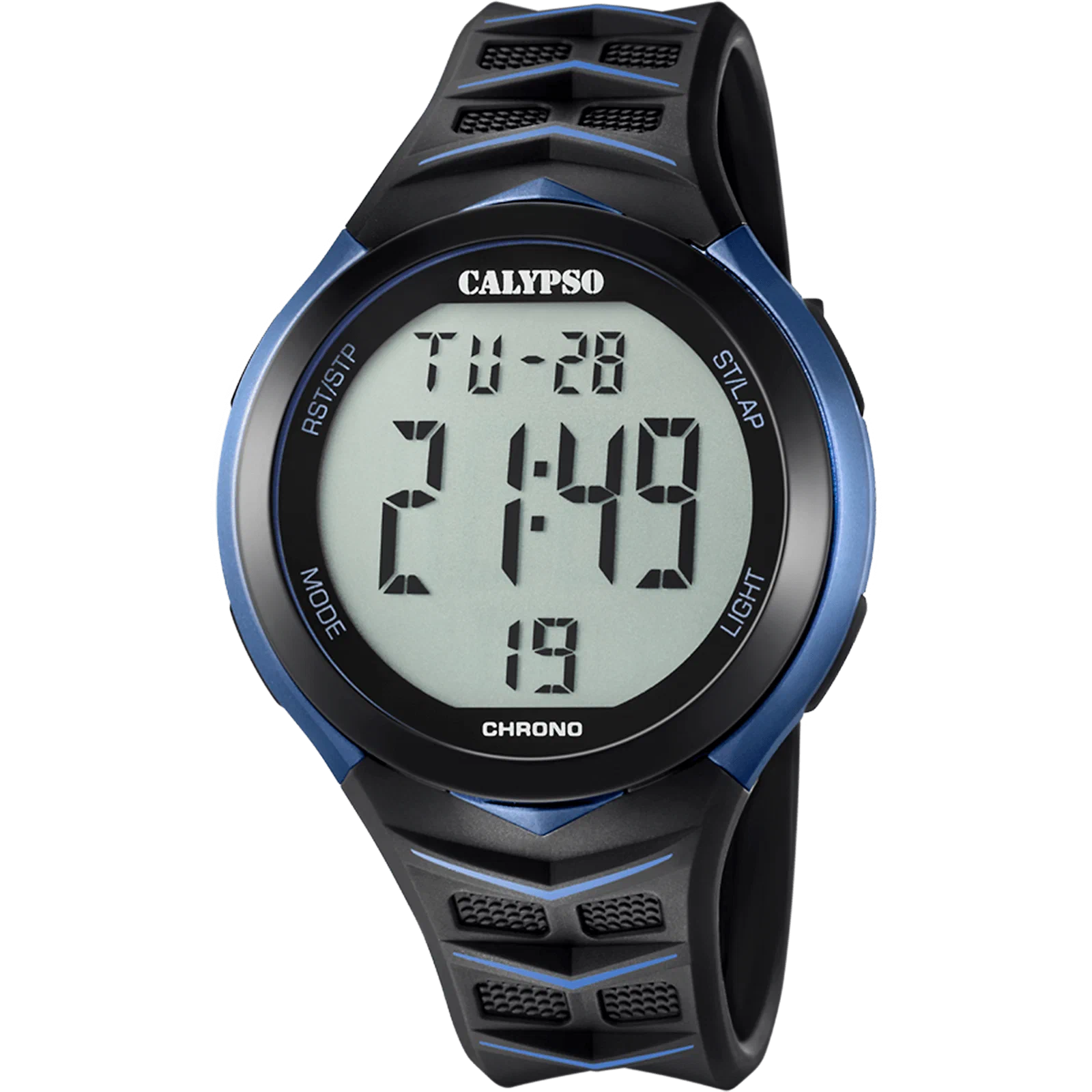 ساعة CALYPSO K5730/2 سوداء، سوار مطاطي، رجالية — صورة المنتج 1
