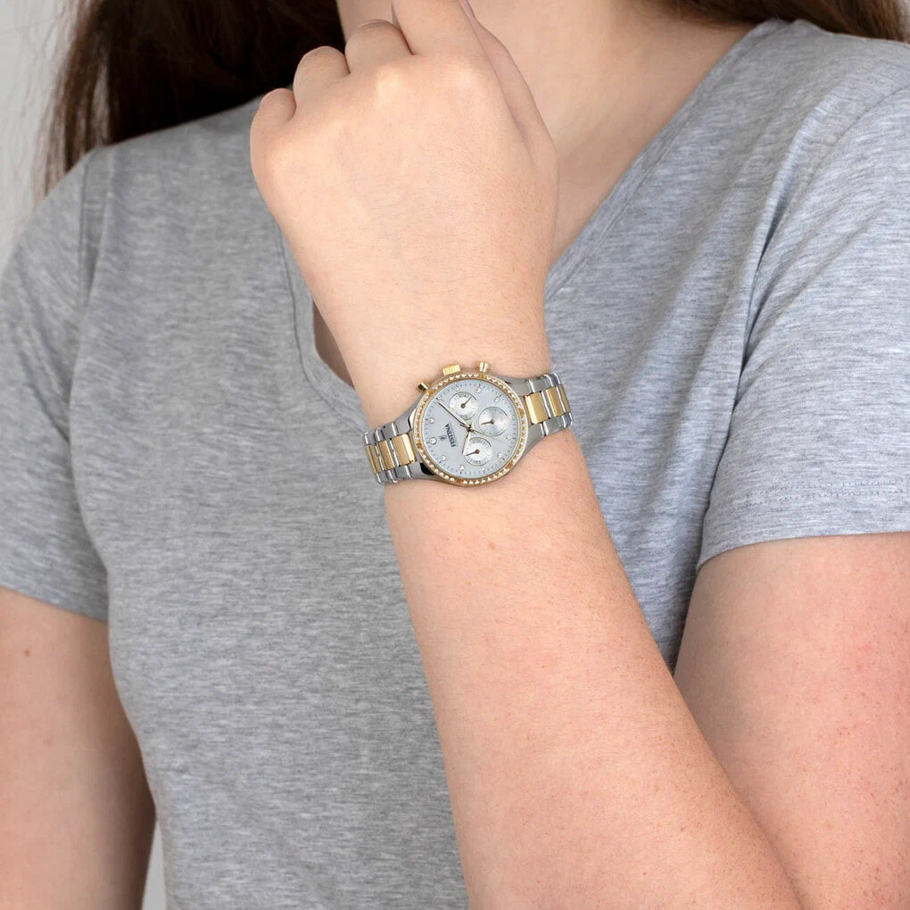 MONTRE FESTINA F20402/1 IVORY, BRACELET ACIER INOXYDABLE, FEMME — Image du produit 2