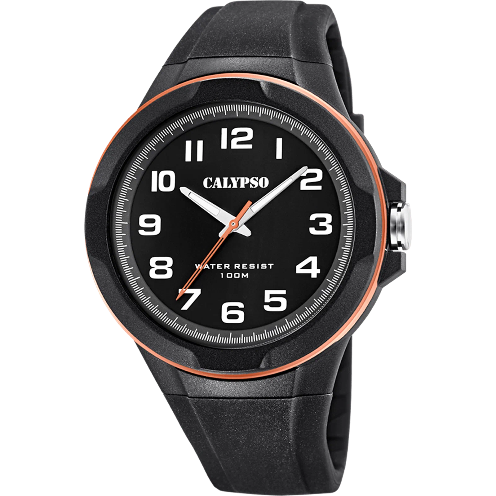 MONTRE CALYPSO STREET STYLE K5781/6 NOIR, BRACELET D’ CAOUTCHOUC, HOMME — Image du produit 1
