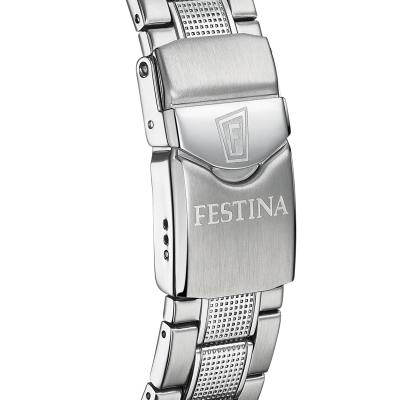MONTRE FESTINA AUTOMATIC F20480/4 NOIR, BRACELETACIER, HOMME — Image du produit 3