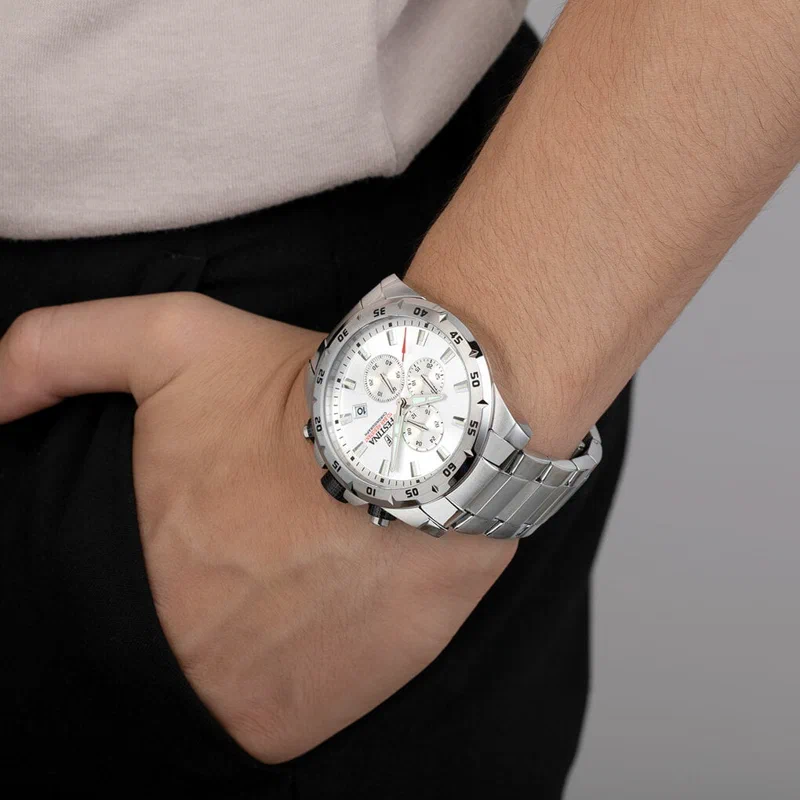 MONTRE FESTINA F20463/1 GRIS, BRACELET ACIER INOXYDABLE, HOMME — Image du produit 3
