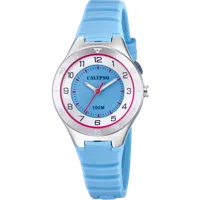 ساعة CALYPSO JUNIOR COLLECTION K5800/1 بيضاء، سوار مطاطي