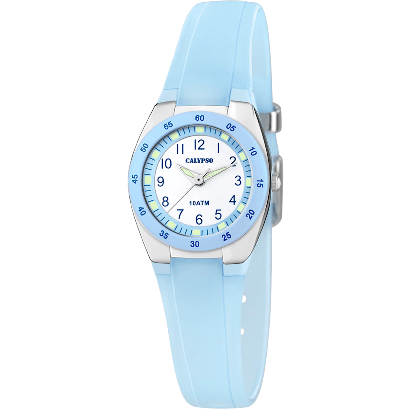MONTRE CALYPSO SWEET TIME K6043/D BLANC, BRACELET CAOUTCHOUC, FEMME — Image du produit 1