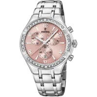 ساعة FESTINA BOYFRIEND COLLECTION F20392/3 وردية، سوار من الفولاذ، نسائي