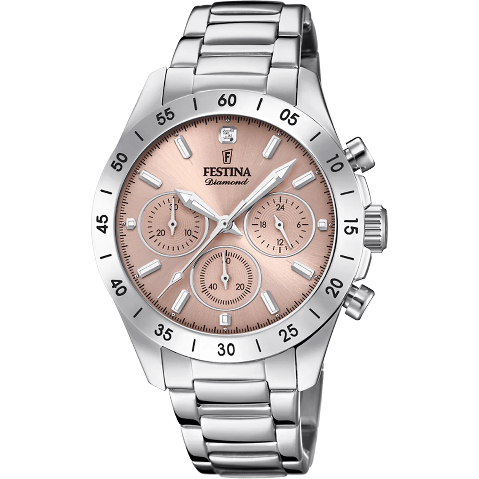 MONTRE FESTINA BOYFRIEND F20397/3 ROSÉ, BRACELET ACIER, FEMME — Image du produit 1