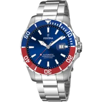 MONTRE FESTINA AUTOMATIQUE F20531/5 BLEU, BRACELET ACIER, HOMME