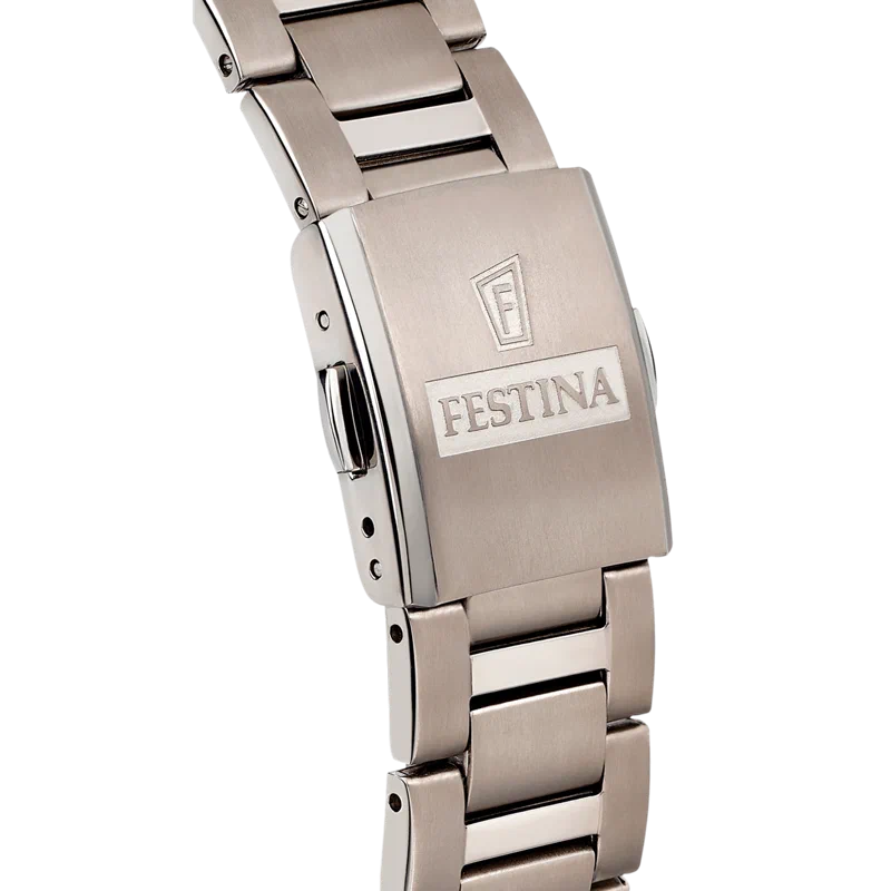 MONTRE FESTINA TITANIUM F20435/3 NOIR, BRACELET TITANE, HOMME — Image du produit 3