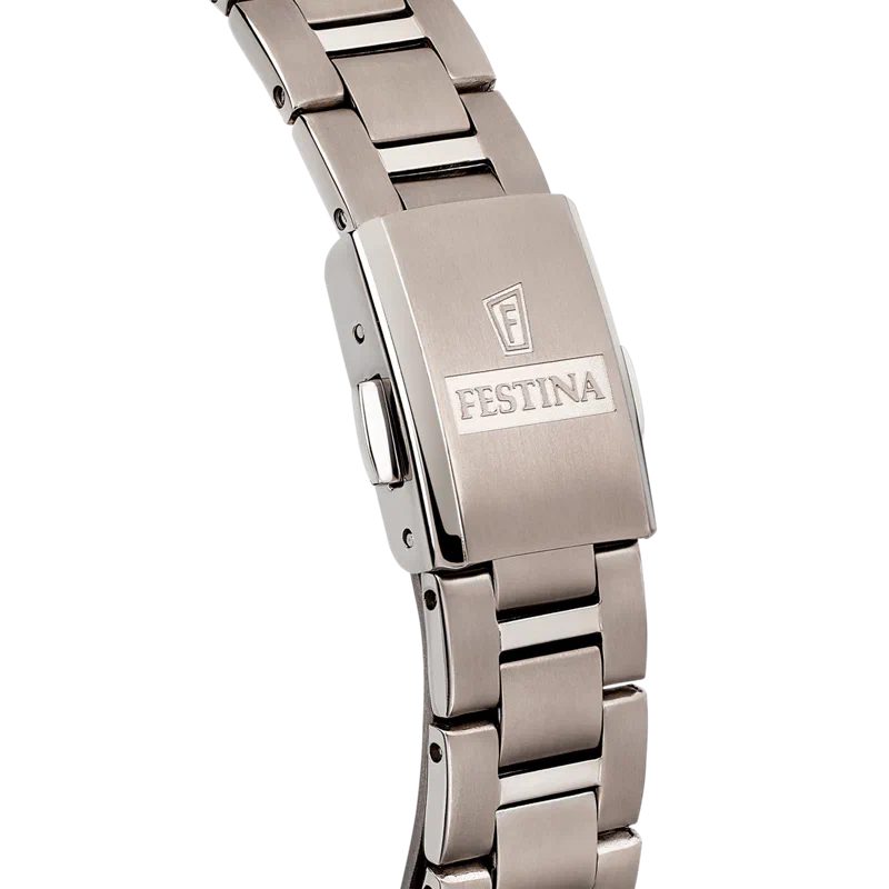 MONTRE FESTINA TITANIUM F20436/1 ARGENTÉ, BRACELET TITANE, FEMME — Image du produit 3
