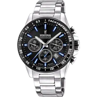 MONTRE FESTINA F20560/5 NOIR, BRACELET ACIER INOXYDABLE, HOMME