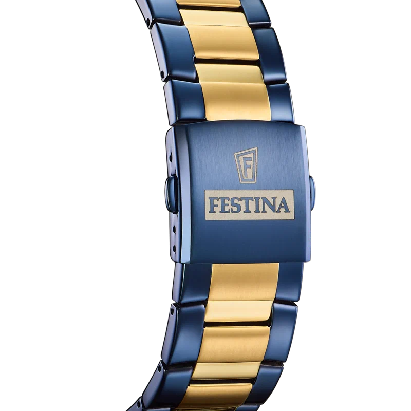 MONTRE FESTINA F20564/1 BLEU, BRACELET ACIER, HOMME — Image du produit 2