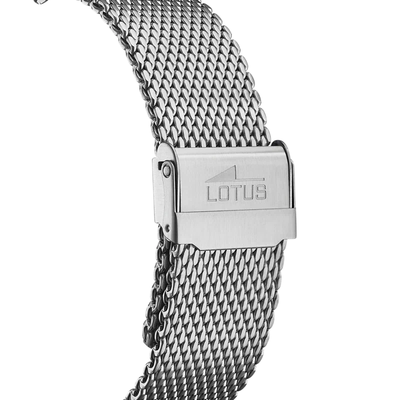 ساعة LOTUS CHRONO 10137/2 زرقاء، سوار فولاذي، رجالي — صورة المنتج 2