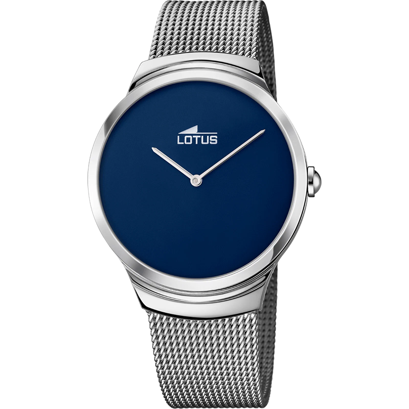 LOTUS MINIMALIST WATCH 18493/B BLUE, STEEL BRACELET, MEN'S — Product image 1