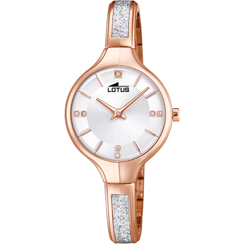 MONTRE LOTUS BLISS 18596/1 ARGENT, BRACELET ACIER, FEMME