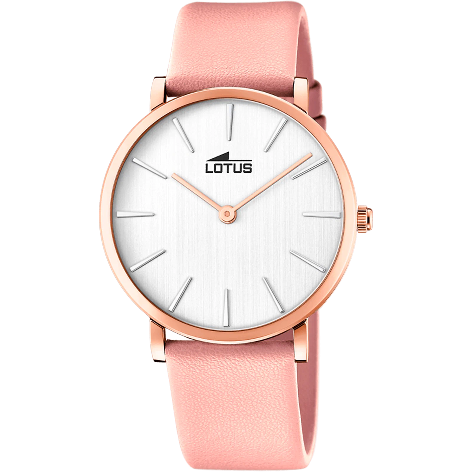 LOTUS MINIMALIST WATCH 18777/1 CREAM, LEATHER STRAP, WOMEN'S — Product image 1