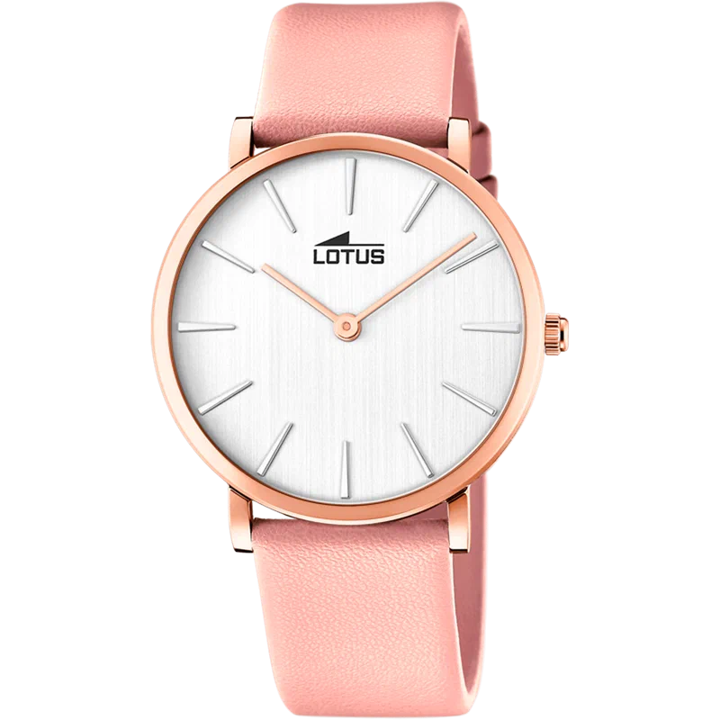 LOTUS MINIMALIST WATCH 18777/1 CREAM, LEATHER STRAP, WOMEN'S