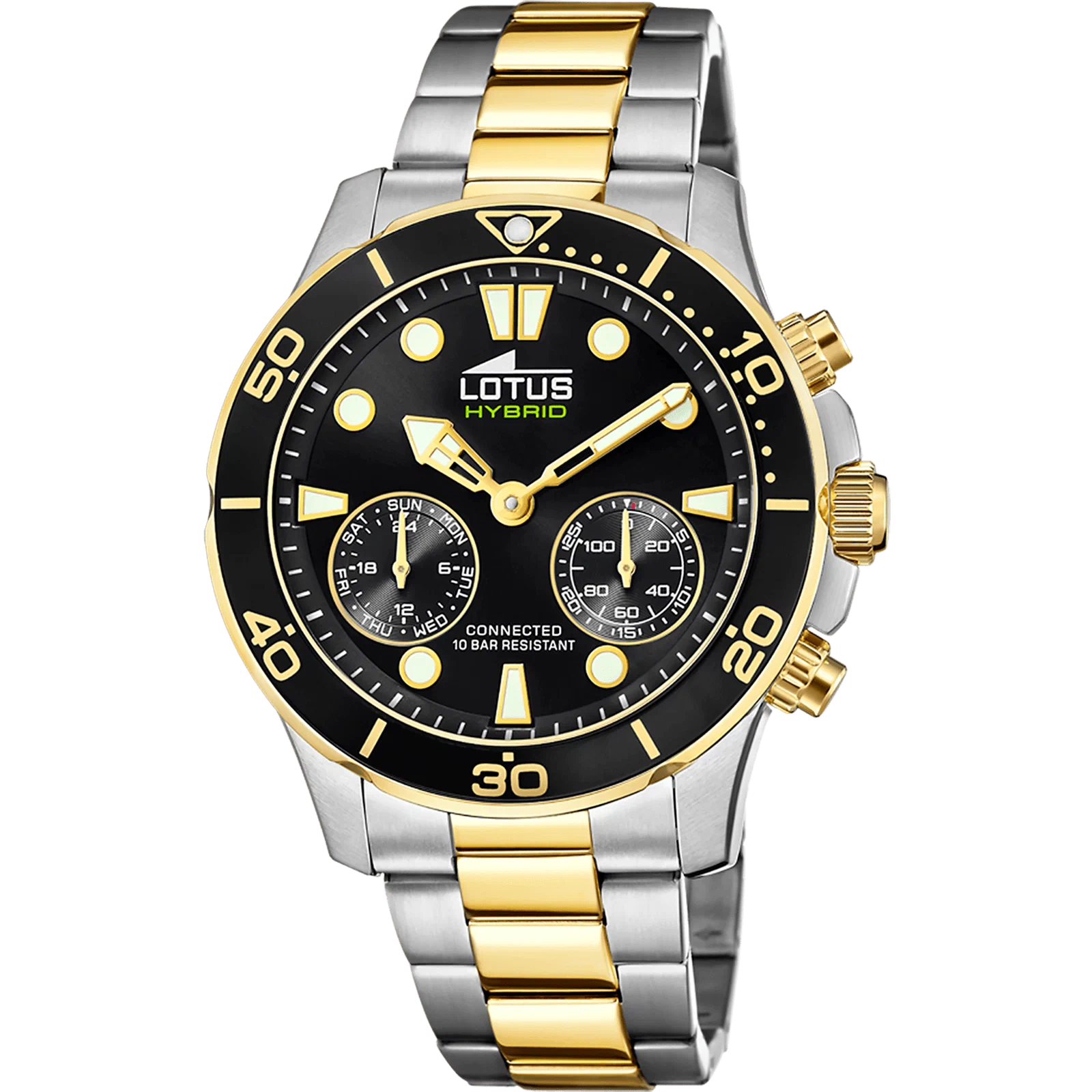 LOTUS CONNECTED 18801/2 BLACK, STEEL BRACELET, MEN'S — Product image 1