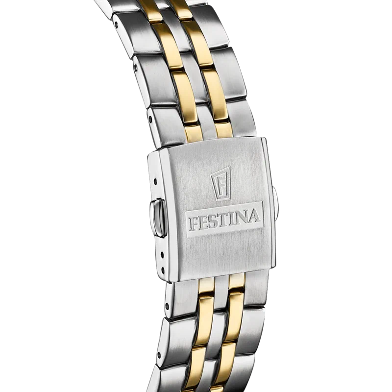 MONTRE FESTINA AUTOMATIC F20483/3 NOIR, BRACELET ACIER, HOMME — Image du produit 2