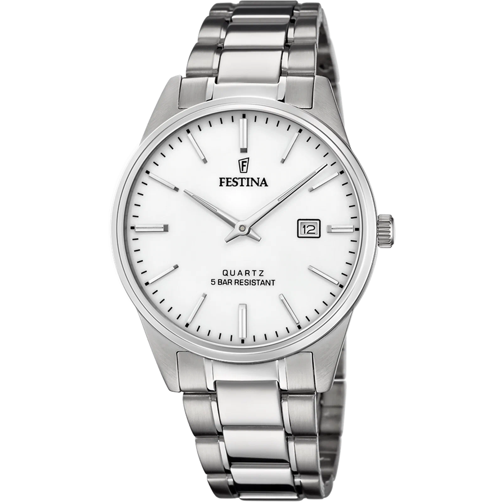 ساعة Festina F20511/2 رمادية، سوار من الفولاذ المقاوم للصدأ، رجالية — صورة المنتج 1