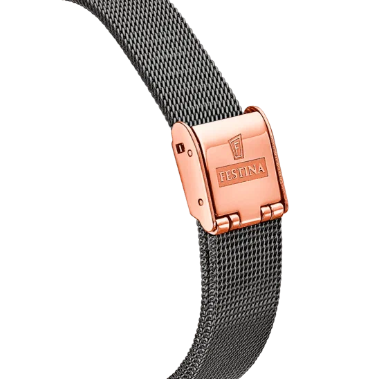 MONTRE FESTINA F20599/2 GRENAT, BRACELET ACIER, LES FEMMES — Image du produit 2