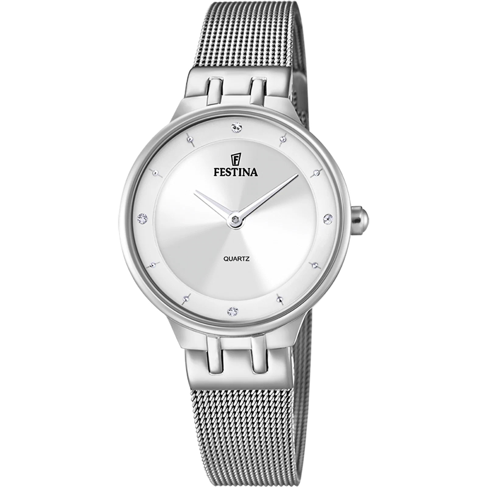 MONTRE FESTINA F20597/1 GRIS, BRACELET ACIER INOXYDABLE, FEMME — Image du produit 1
