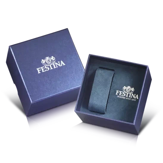 MONTRE FESTINA F20577/1 NOIR, BRACELET D’ ACIER, HOMME — Image du produit 2